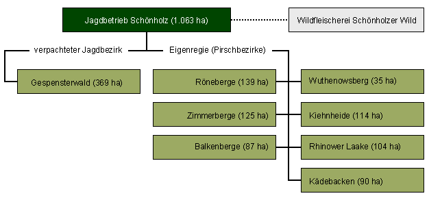 Organisation des Jagdbetriebes