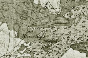 Schmettau'sches Kartenwerk von 1770